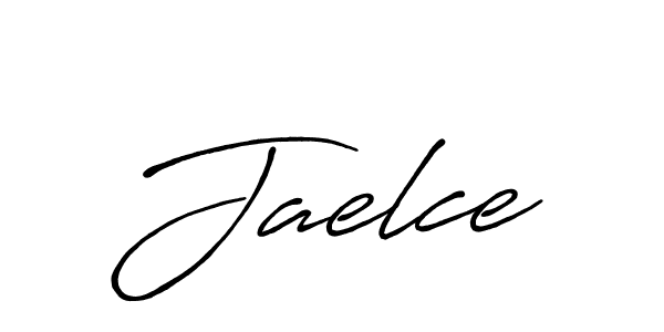 Use a signature maker to create a handwritten signature online. With this signature software, you can design (Antro_Vectra_Bolder) your own signature for name Jaelce. Jaelce signature style 7 images and pictures png