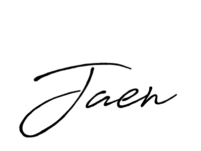 Make a beautiful signature design for name Jaen. With this signature (Antro_Vectra_Bolder) style, you can create a handwritten signature for free. Jaen signature style 7 images and pictures png