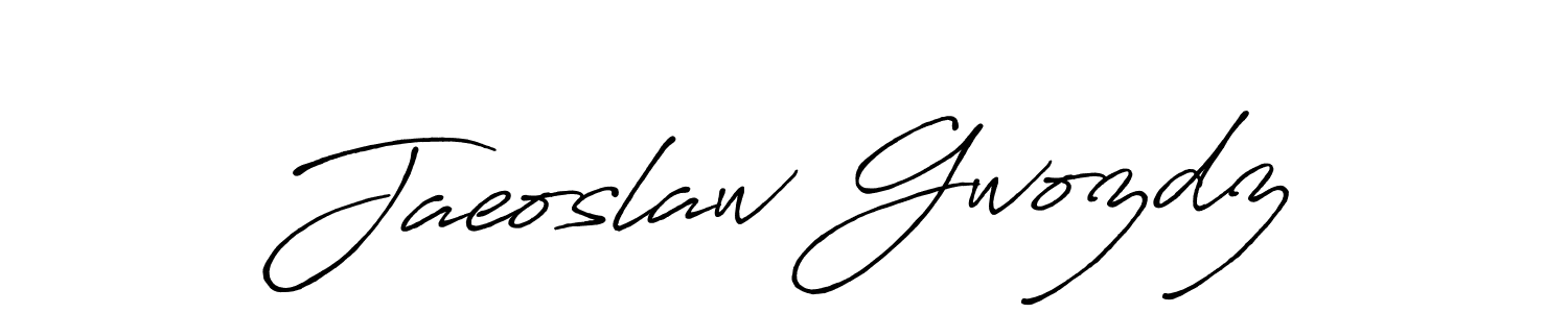 Use a signature maker to create a handwritten signature online. With this signature software, you can design (Antro_Vectra_Bolder) your own signature for name Jaeoslaw Gwozdz. Jaeoslaw Gwozdz signature style 7 images and pictures png