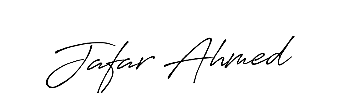 Also You can easily find your signature by using the search form. We will create Jafar Ahmed name handwritten signature images for you free of cost using Antro_Vectra_Bolder sign style. Jafar Ahmed signature style 7 images and pictures png