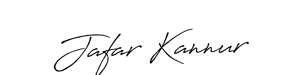 Design your own signature with our free online signature maker. With this signature software, you can create a handwritten (Antro_Vectra_Bolder) signature for name Jafar Kannur. Jafar Kannur signature style 7 images and pictures png