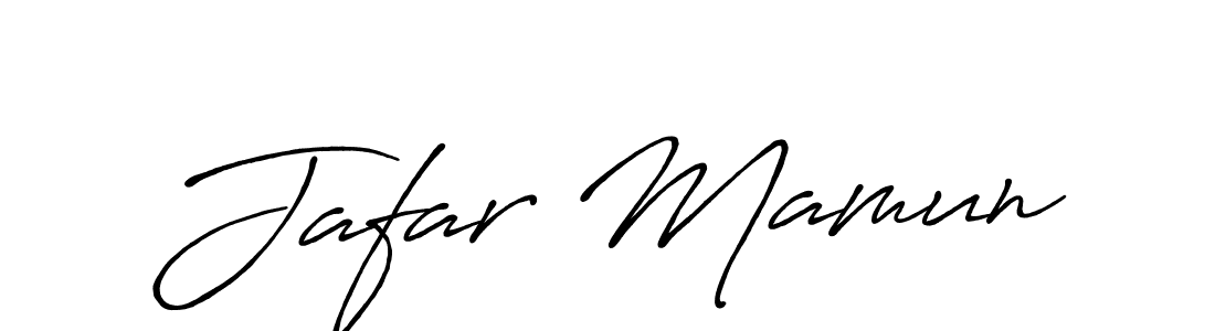 Also You can easily find your signature by using the search form. We will create Jafar Mamun name handwritten signature images for you free of cost using Antro_Vectra_Bolder sign style. Jafar Mamun signature style 7 images and pictures png