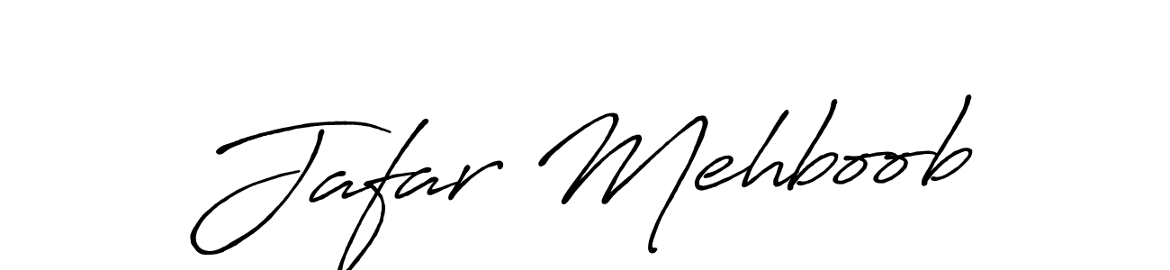 Also You can easily find your signature by using the search form. We will create Jafar Mehboob name handwritten signature images for you free of cost using Antro_Vectra_Bolder sign style. Jafar Mehboob signature style 7 images and pictures png