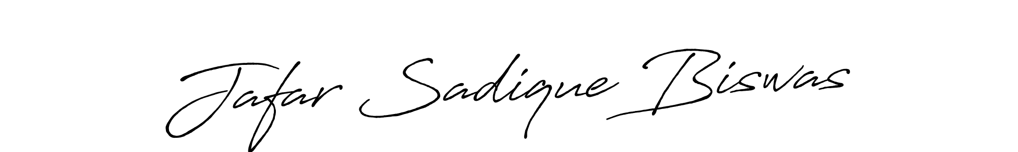 Design your own signature with our free online signature maker. With this signature software, you can create a handwritten (Antro_Vectra_Bolder) signature for name Jafar Sadique Biswas. Jafar Sadique Biswas signature style 7 images and pictures png