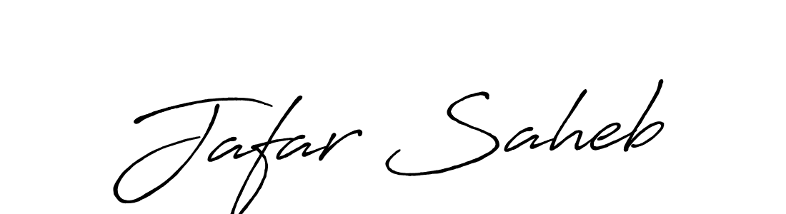 Make a beautiful signature design for name Jafar Saheb. Use this online signature maker to create a handwritten signature for free. Jafar Saheb signature style 7 images and pictures png