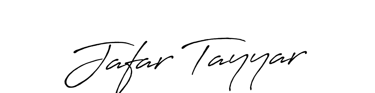 Similarly Antro_Vectra_Bolder is the best handwritten signature design. Signature creator online .You can use it as an online autograph creator for name Jafar Tayyar. Jafar Tayyar signature style 7 images and pictures png