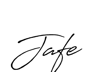 Design your own signature with our free online signature maker. With this signature software, you can create a handwritten (Antro_Vectra_Bolder) signature for name Jafe. Jafe signature style 7 images and pictures png
