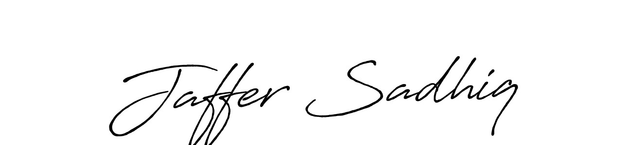 How to Draw Jaffer Sadhiq signature style? Antro_Vectra_Bolder is a latest design signature styles for name Jaffer Sadhiq. Jaffer Sadhiq signature style 7 images and pictures png