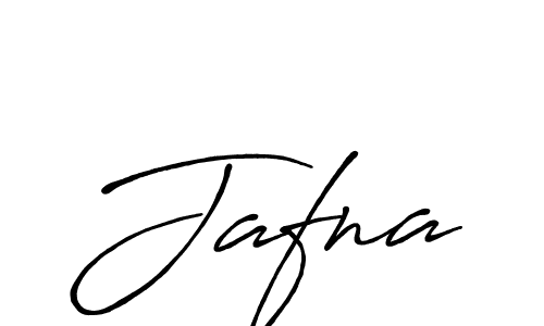 Use a signature maker to create a handwritten signature online. With this signature software, you can design (Antro_Vectra_Bolder) your own signature for name Jafna. Jafna signature style 7 images and pictures png