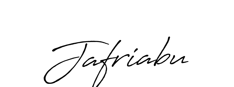 Make a beautiful signature design for name Jafriabu. Use this online signature maker to create a handwritten signature for free. Jafriabu signature style 7 images and pictures png