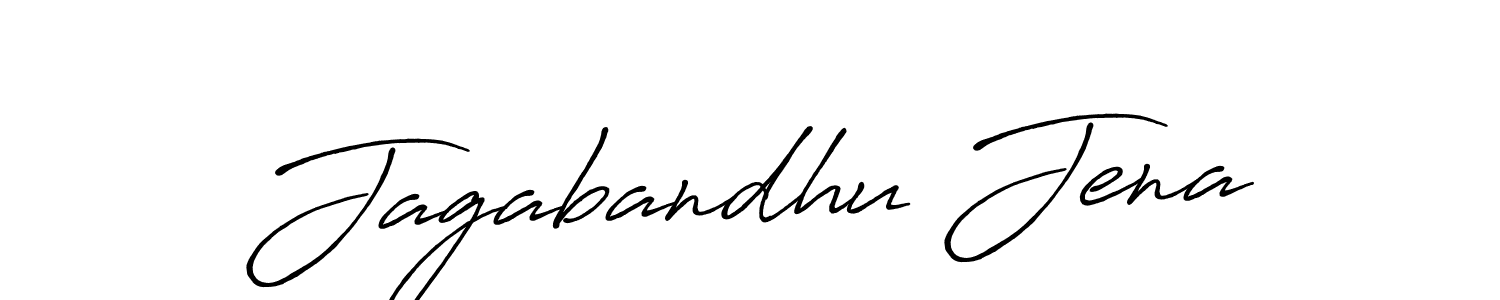How to make Jagabandhu Jena signature? Antro_Vectra_Bolder is a professional autograph style. Create handwritten signature for Jagabandhu Jena name. Jagabandhu Jena signature style 7 images and pictures png