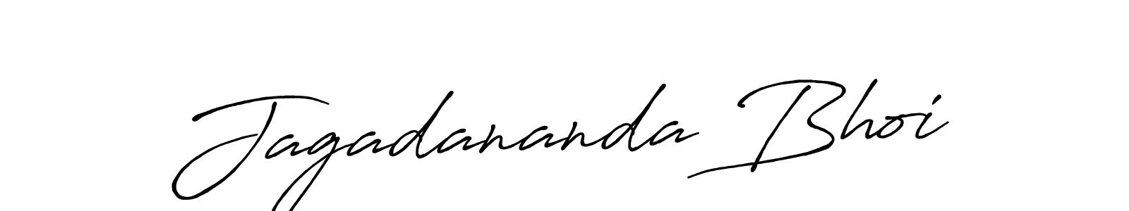 It looks lik you need a new signature style for name Jagadananda Bhoi. Design unique handwritten (Antro_Vectra_Bolder) signature with our free signature maker in just a few clicks. Jagadananda Bhoi signature style 7 images and pictures png