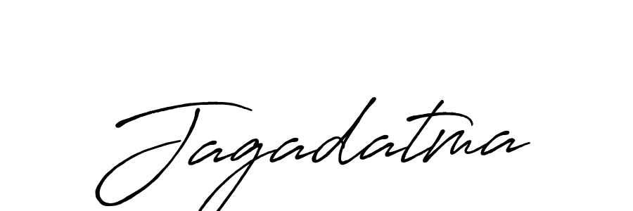 Design your own signature with our free online signature maker. With this signature software, you can create a handwritten (Antro_Vectra_Bolder) signature for name Jagadatma. Jagadatma signature style 7 images and pictures png