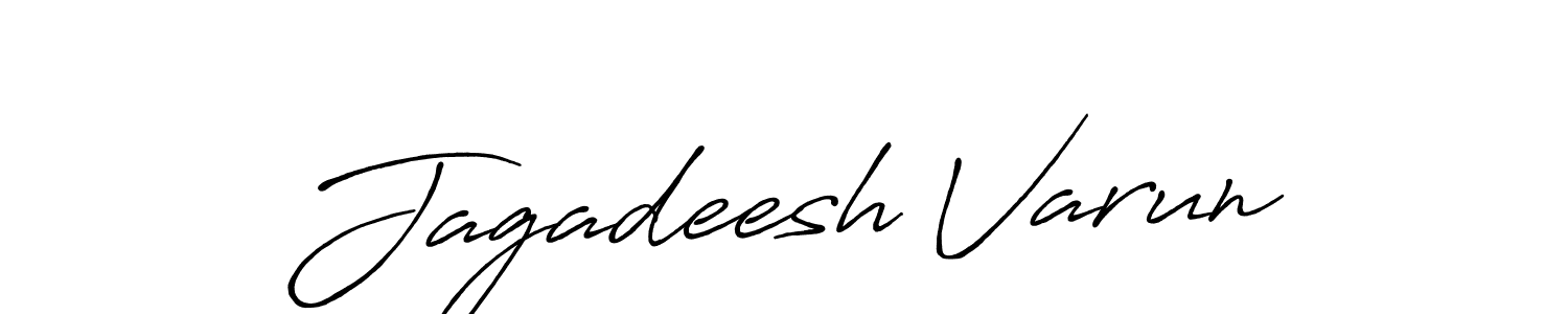 Also You can easily find your signature by using the search form. We will create Jagadeesh Varun name handwritten signature images for you free of cost using Antro_Vectra_Bolder sign style. Jagadeesh Varun signature style 7 images and pictures png