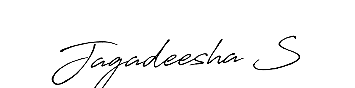 You can use this online signature creator to create a handwritten signature for the name Jagadeesha S. This is the best online autograph maker. Jagadeesha S signature style 7 images and pictures png