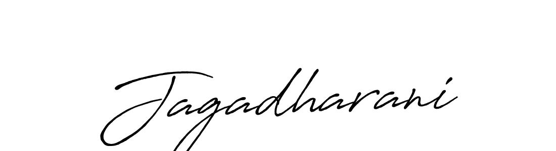 Also we have Jagadharani name is the best signature style. Create professional handwritten signature collection using Antro_Vectra_Bolder autograph style. Jagadharani signature style 7 images and pictures png