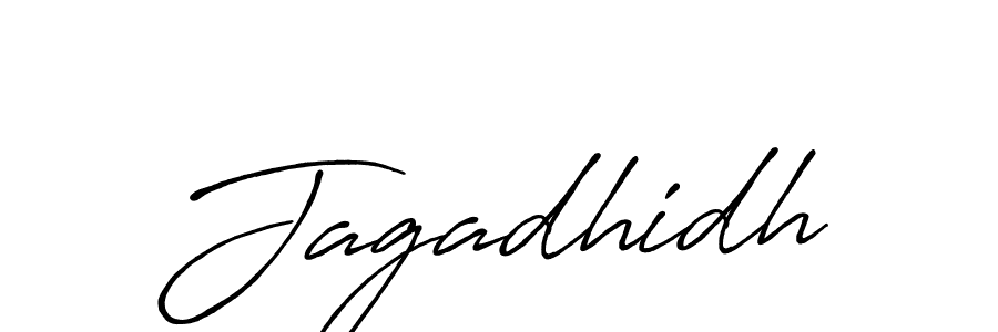 Design your own signature with our free online signature maker. With this signature software, you can create a handwritten (Antro_Vectra_Bolder) signature for name Jagadhidh. Jagadhidh signature style 7 images and pictures png