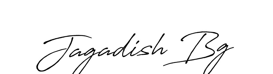Create a beautiful signature design for name Jagadish Bg. With this signature (Antro_Vectra_Bolder) fonts, you can make a handwritten signature for free. Jagadish Bg signature style 7 images and pictures png