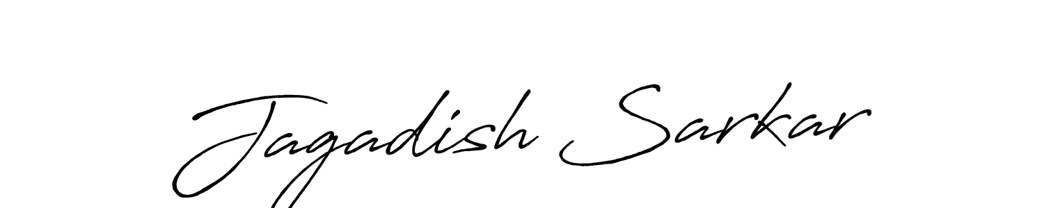 It looks lik you need a new signature style for name Jagadish Sarkar. Design unique handwritten (Antro_Vectra_Bolder) signature with our free signature maker in just a few clicks. Jagadish Sarkar signature style 7 images and pictures png