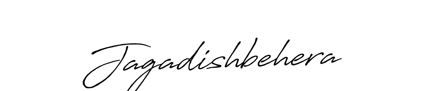 Create a beautiful signature design for name Jagadishbehera. With this signature (Antro_Vectra_Bolder) fonts, you can make a handwritten signature for free. Jagadishbehera signature style 7 images and pictures png