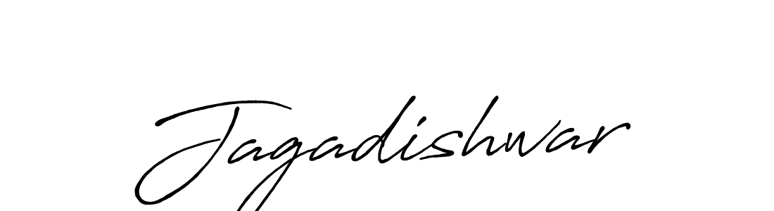 How to make Jagadishwar signature? Antro_Vectra_Bolder is a professional autograph style. Create handwritten signature for Jagadishwar name. Jagadishwar signature style 7 images and pictures png