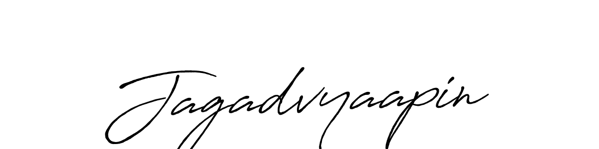Antro_Vectra_Bolder is a professional signature style that is perfect for those who want to add a touch of class to their signature. It is also a great choice for those who want to make their signature more unique. Get Jagadvyaapin name to fancy signature for free. Jagadvyaapin signature style 7 images and pictures png