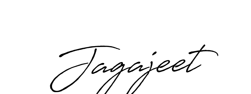 Make a beautiful signature design for name Jagajeet. With this signature (Antro_Vectra_Bolder) style, you can create a handwritten signature for free. Jagajeet signature style 7 images and pictures png