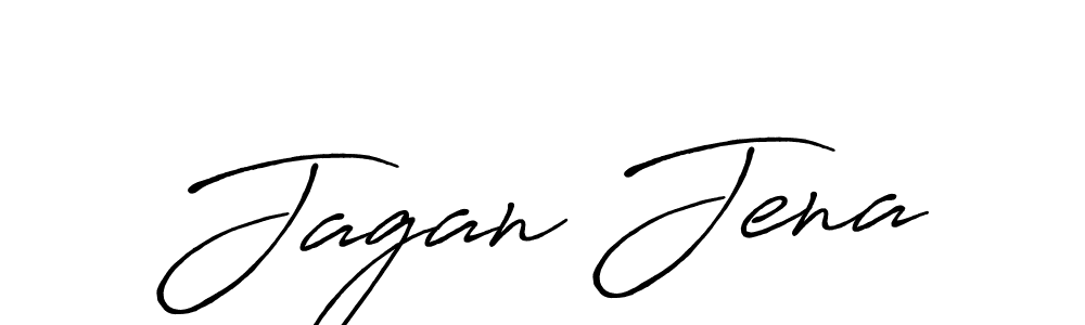 Design your own signature with our free online signature maker. With this signature software, you can create a handwritten (Antro_Vectra_Bolder) signature for name Jagan Jena. Jagan Jena signature style 7 images and pictures png