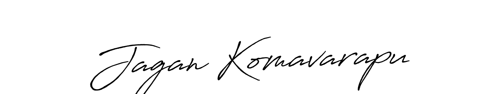 Use a signature maker to create a handwritten signature online. With this signature software, you can design (Antro_Vectra_Bolder) your own signature for name Jagan Komavarapu. Jagan Komavarapu signature style 7 images and pictures png