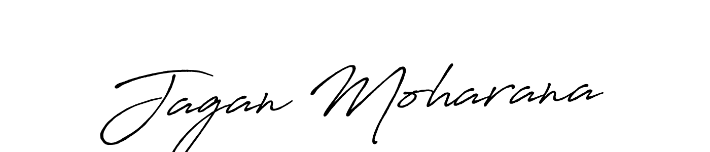 Jagan Moharana stylish signature style. Best Handwritten Sign (Antro_Vectra_Bolder) for my name. Handwritten Signature Collection Ideas for my name Jagan Moharana. Jagan Moharana signature style 7 images and pictures png