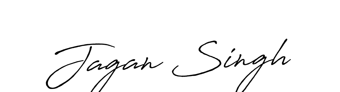 How to make Jagan Singh signature? Antro_Vectra_Bolder is a professional autograph style. Create handwritten signature for Jagan Singh name. Jagan Singh signature style 7 images and pictures png