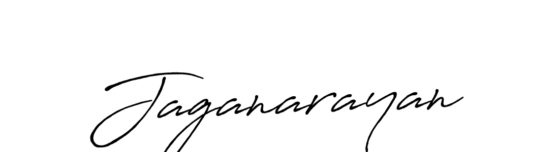 Create a beautiful signature design for name Jaganarayan. With this signature (Antro_Vectra_Bolder) fonts, you can make a handwritten signature for free. Jaganarayan signature style 7 images and pictures png