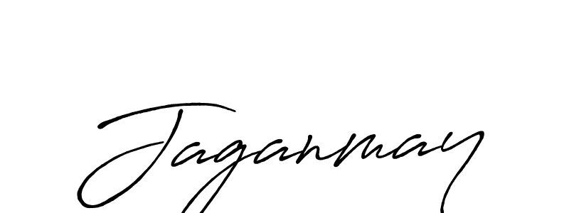Use a signature maker to create a handwritten signature online. With this signature software, you can design (Antro_Vectra_Bolder) your own signature for name Jaganmay. Jaganmay signature style 7 images and pictures png