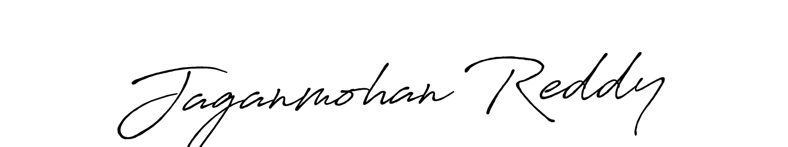 Use a signature maker to create a handwritten signature online. With this signature software, you can design (Antro_Vectra_Bolder) your own signature for name Jaganmohan Reddy. Jaganmohan Reddy signature style 7 images and pictures png