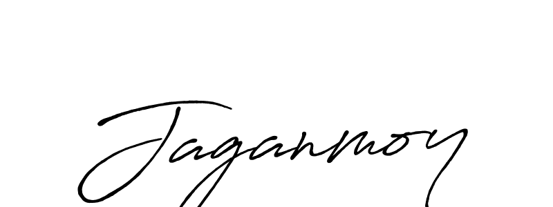 Create a beautiful signature design for name Jaganmoy. With this signature (Antro_Vectra_Bolder) fonts, you can make a handwritten signature for free. Jaganmoy signature style 7 images and pictures png