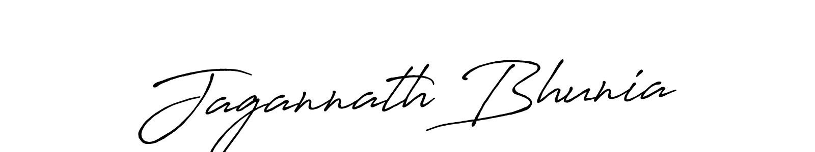 How to make Jagannath Bhunia signature? Antro_Vectra_Bolder is a professional autograph style. Create handwritten signature for Jagannath Bhunia name. Jagannath Bhunia signature style 7 images and pictures png