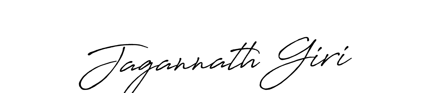 Design your own signature with our free online signature maker. With this signature software, you can create a handwritten (Antro_Vectra_Bolder) signature for name Jagannath Giri. Jagannath Giri signature style 7 images and pictures png