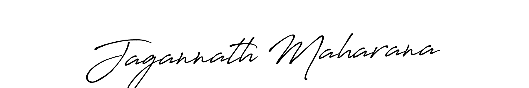 Create a beautiful signature design for name Jagannath Maharana. With this signature (Antro_Vectra_Bolder) fonts, you can make a handwritten signature for free. Jagannath Maharana signature style 7 images and pictures png