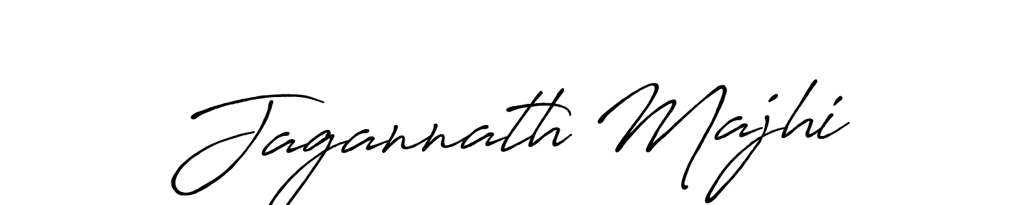 Make a beautiful signature design for name Jagannath Majhi. With this signature (Antro_Vectra_Bolder) style, you can create a handwritten signature for free. Jagannath Majhi signature style 7 images and pictures png