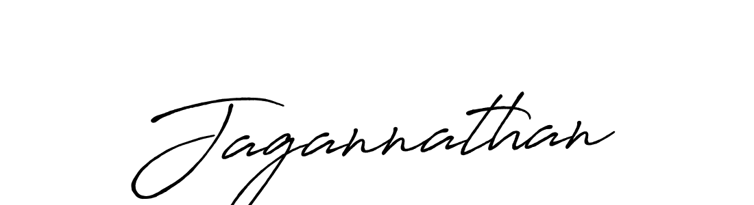 Make a beautiful signature design for name Jagannathan. With this signature (Antro_Vectra_Bolder) style, you can create a handwritten signature for free. Jagannathan signature style 7 images and pictures png