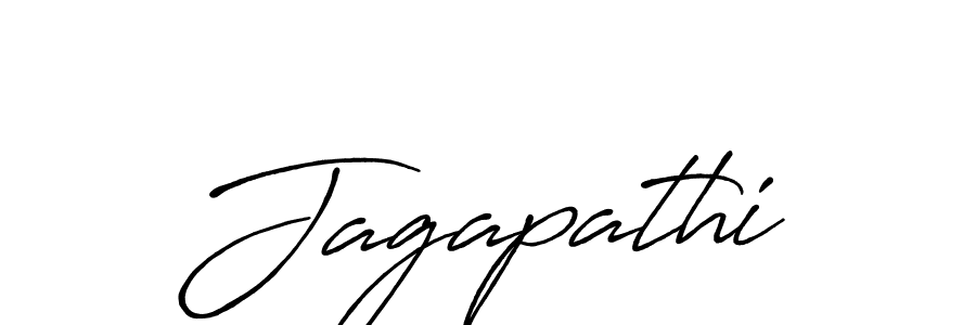 Jagapathi stylish signature style. Best Handwritten Sign (Antro_Vectra_Bolder) for my name. Handwritten Signature Collection Ideas for my name Jagapathi. Jagapathi signature style 7 images and pictures png