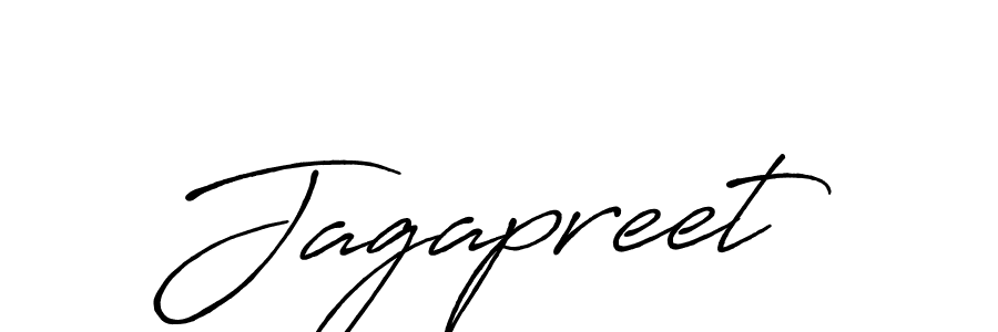 How to make Jagapreet signature? Antro_Vectra_Bolder is a professional autograph style. Create handwritten signature for Jagapreet name. Jagapreet signature style 7 images and pictures png