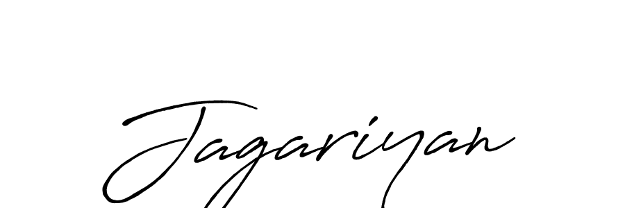 Also we have Jagariyan name is the best signature style. Create professional handwritten signature collection using Antro_Vectra_Bolder autograph style. Jagariyan signature style 7 images and pictures png