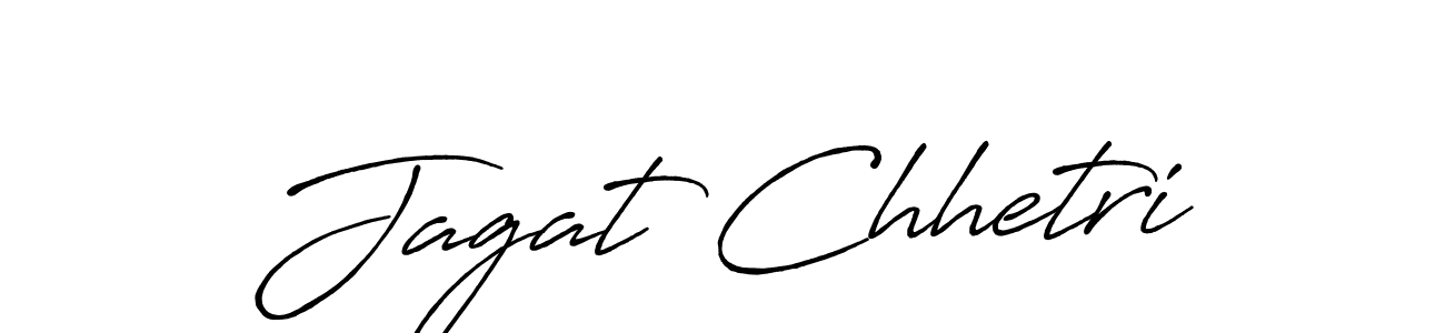 The best way (Antro_Vectra_Bolder) to make a short signature is to pick only two or three words in your name. The name Jagat Chhetri include a total of six letters. For converting this name. Jagat Chhetri signature style 7 images and pictures png