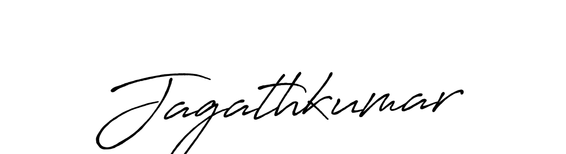 How to make Jagathkumar signature? Antro_Vectra_Bolder is a professional autograph style. Create handwritten signature for Jagathkumar name. Jagathkumar signature style 7 images and pictures png