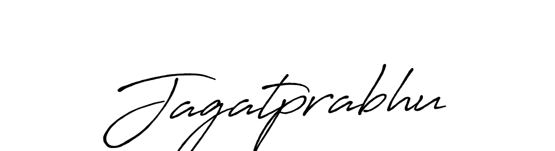 The best way (Antro_Vectra_Bolder) to make a short signature is to pick only two or three words in your name. The name Jagatprabhu include a total of six letters. For converting this name. Jagatprabhu signature style 7 images and pictures png