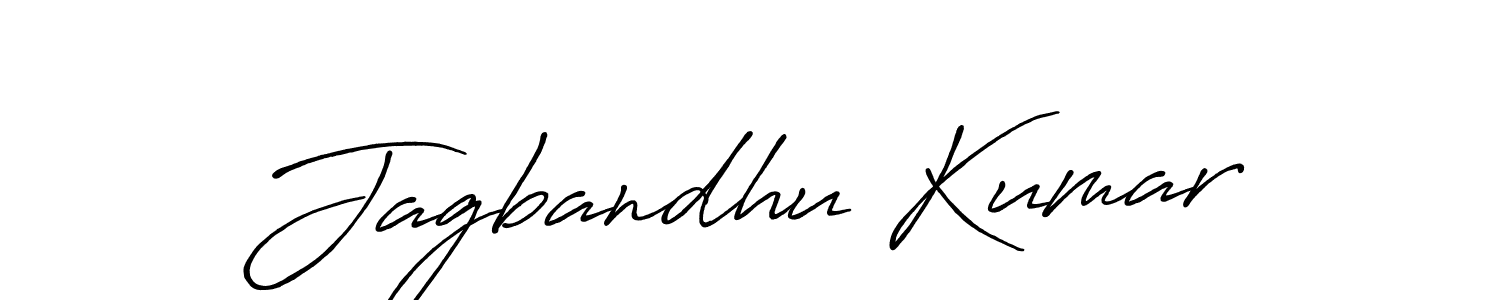 Jagbandhu Kumar stylish signature style. Best Handwritten Sign (Antro_Vectra_Bolder) for my name. Handwritten Signature Collection Ideas for my name Jagbandhu Kumar. Jagbandhu Kumar signature style 7 images and pictures png