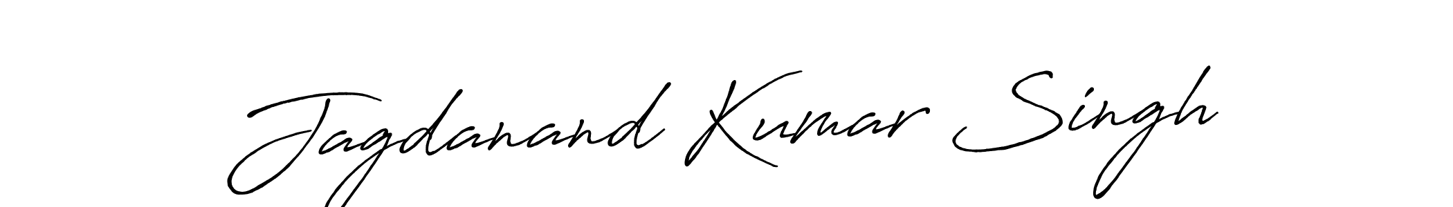 Also we have Jagdanand Kumar Singh name is the best signature style. Create professional handwritten signature collection using Antro_Vectra_Bolder autograph style. Jagdanand Kumar Singh signature style 7 images and pictures png