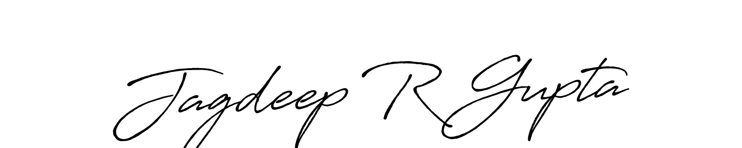 The best way (Antro_Vectra_Bolder) to make a short signature is to pick only two or three words in your name. The name Jagdeep R Gupta include a total of six letters. For converting this name. Jagdeep R Gupta signature style 7 images and pictures png
