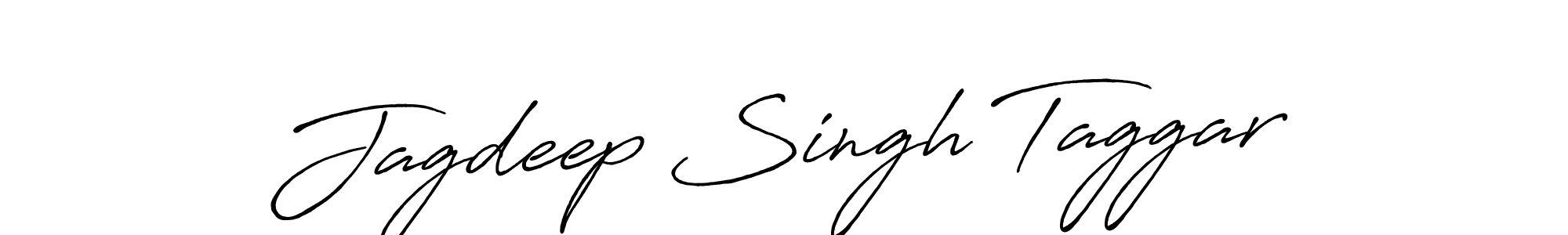 How to make Jagdeep Singh Taggar signature? Antro_Vectra_Bolder is a professional autograph style. Create handwritten signature for Jagdeep Singh Taggar name. Jagdeep Singh Taggar signature style 7 images and pictures png